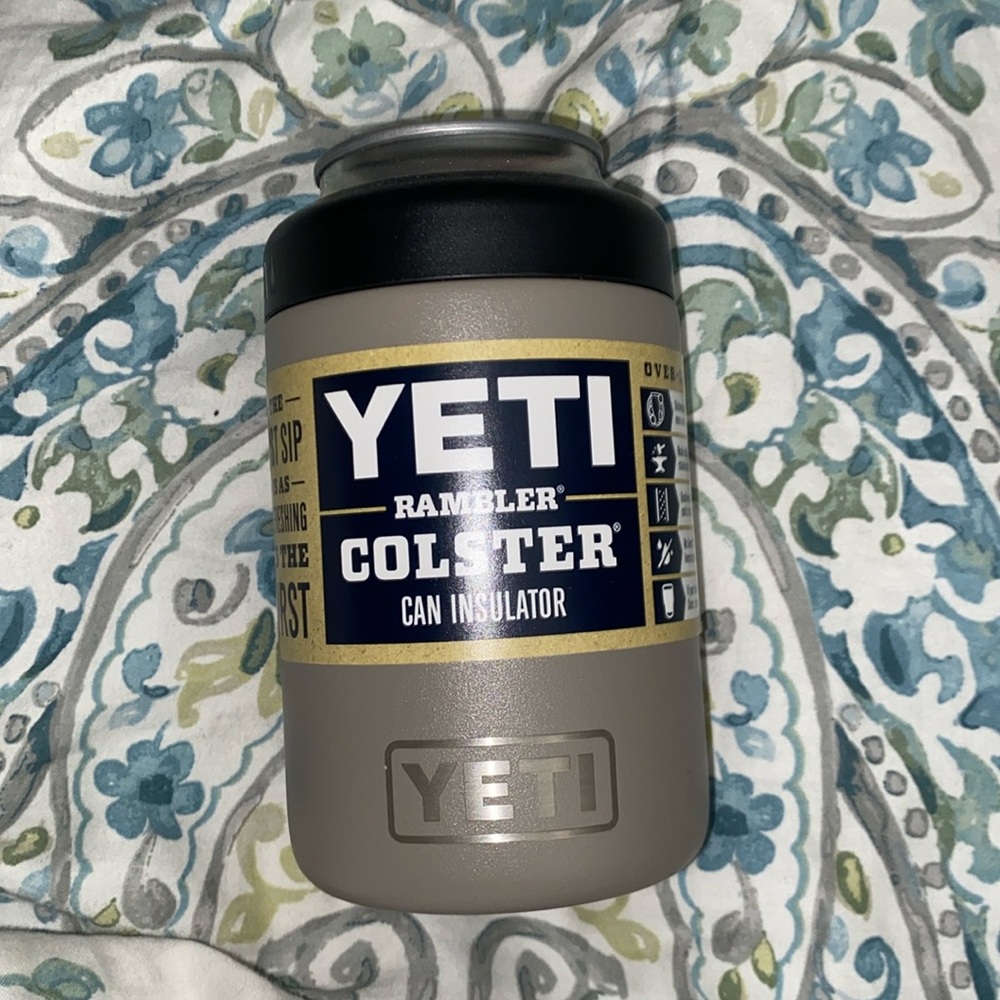 YETI Rambler Colster in “Sharptail Taupe” (Fits standard cans)-Retired Color